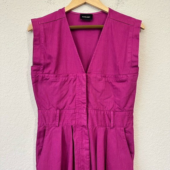 RACHEL COMEY Sahara Jumpsuit in Raspberry Sz 00 0 - Picture 3 of 14